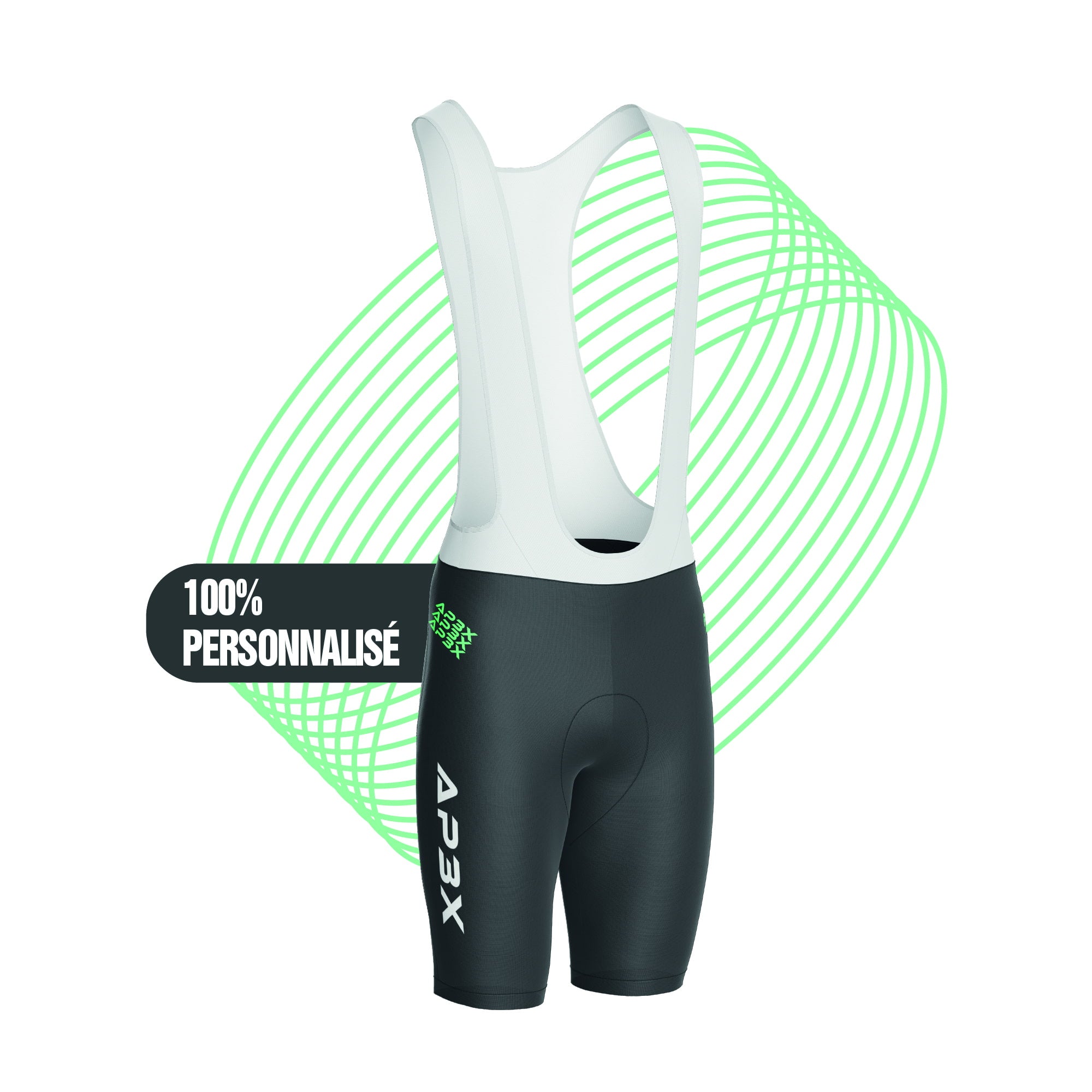 Cuissard court cyclisme Denali Personnalisable