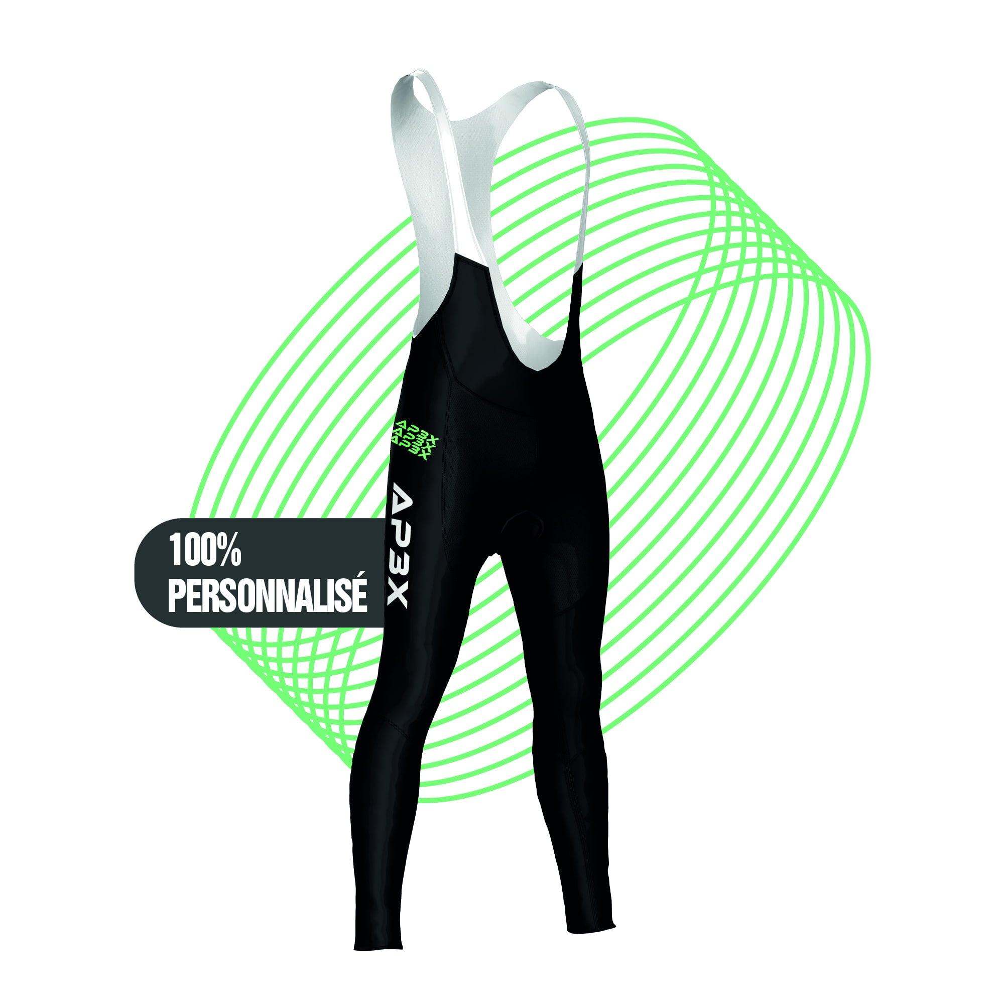 Cuissard long cyclisme Kita Personnalisable